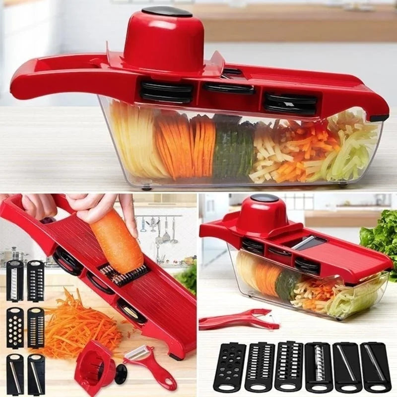 Vegetable Cutter and accessories