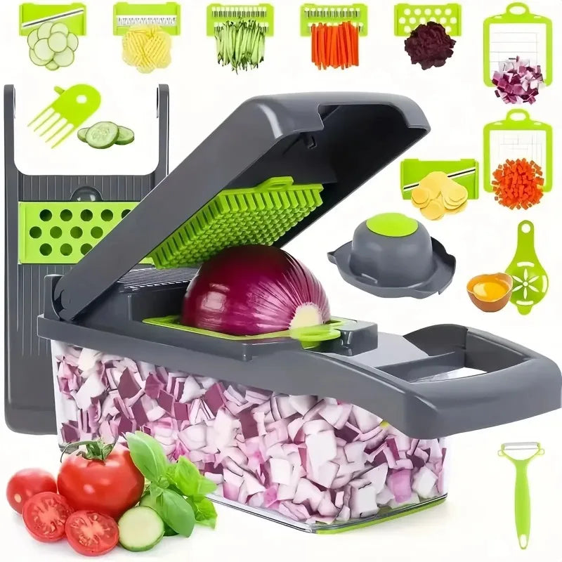 Multifunctional vegetable chopper