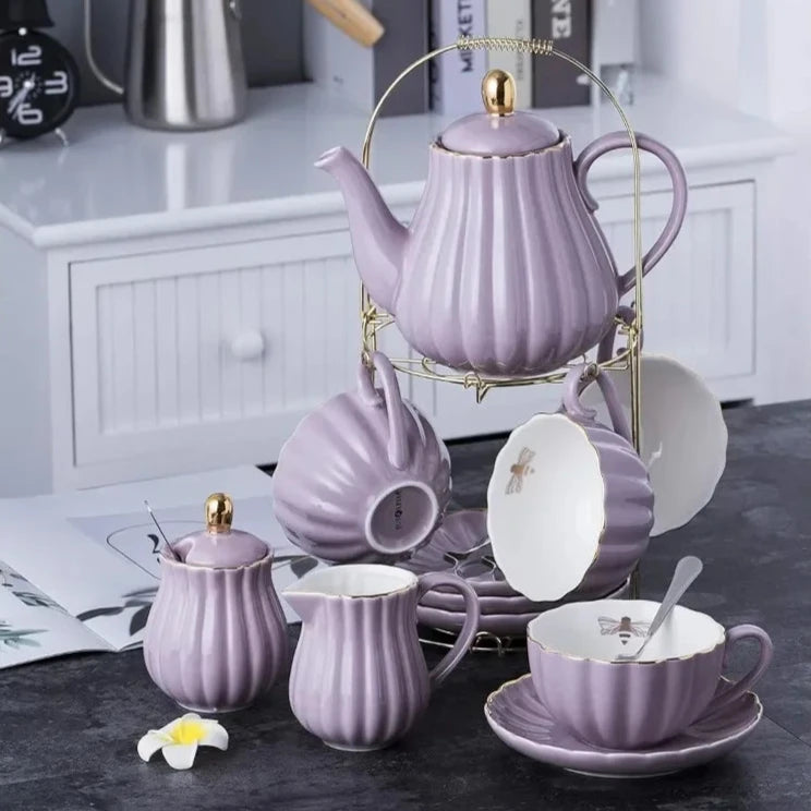 Porcelain cup set