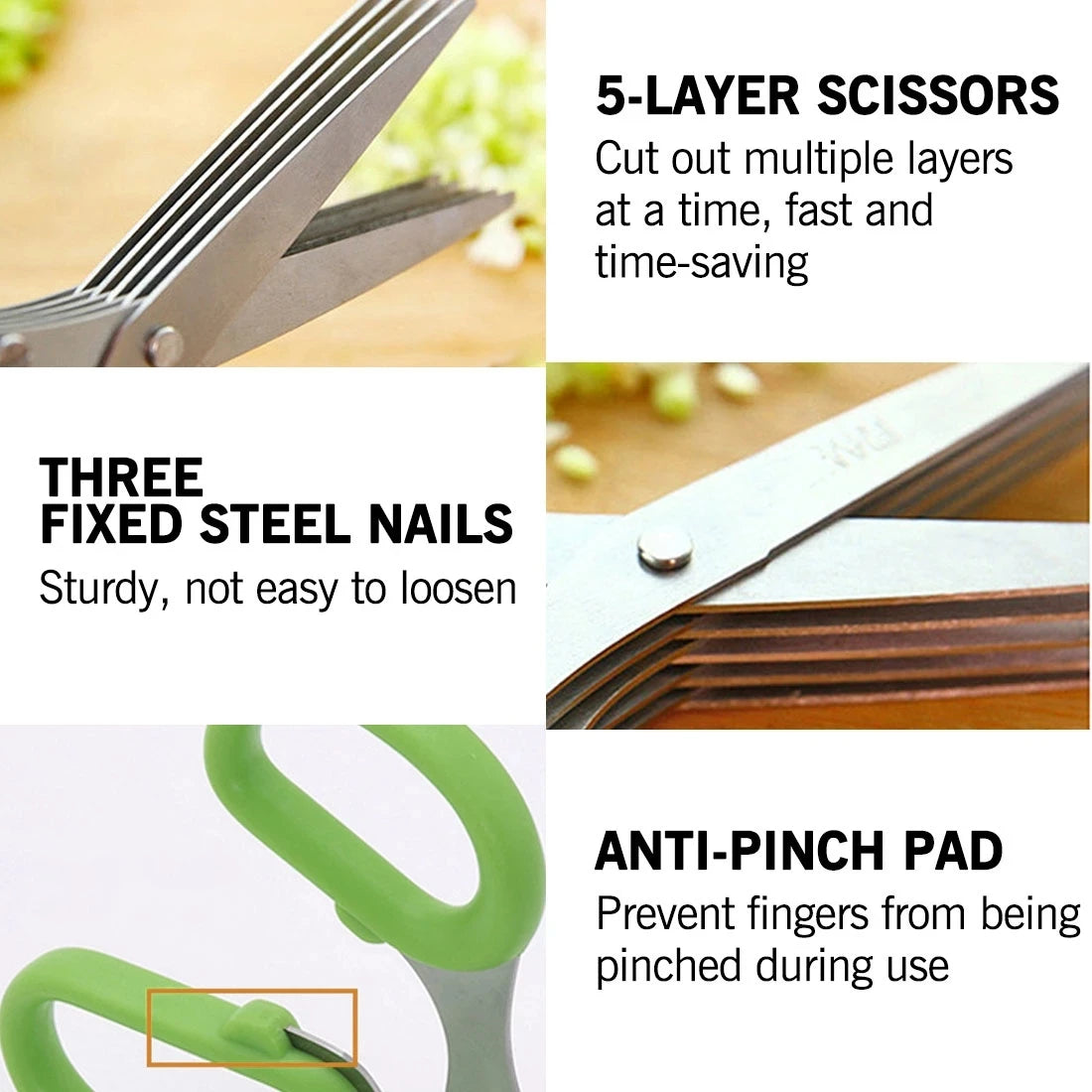 5-Blade scissors