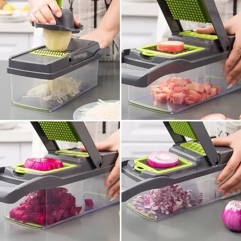 Multifunctional vegetable chopper