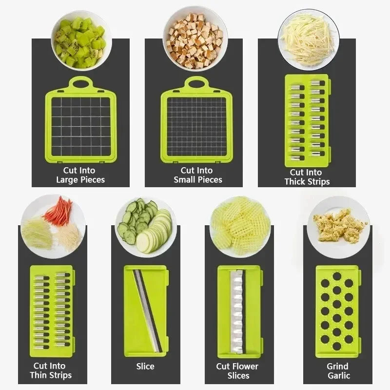 Multifunctional vegetable chopper