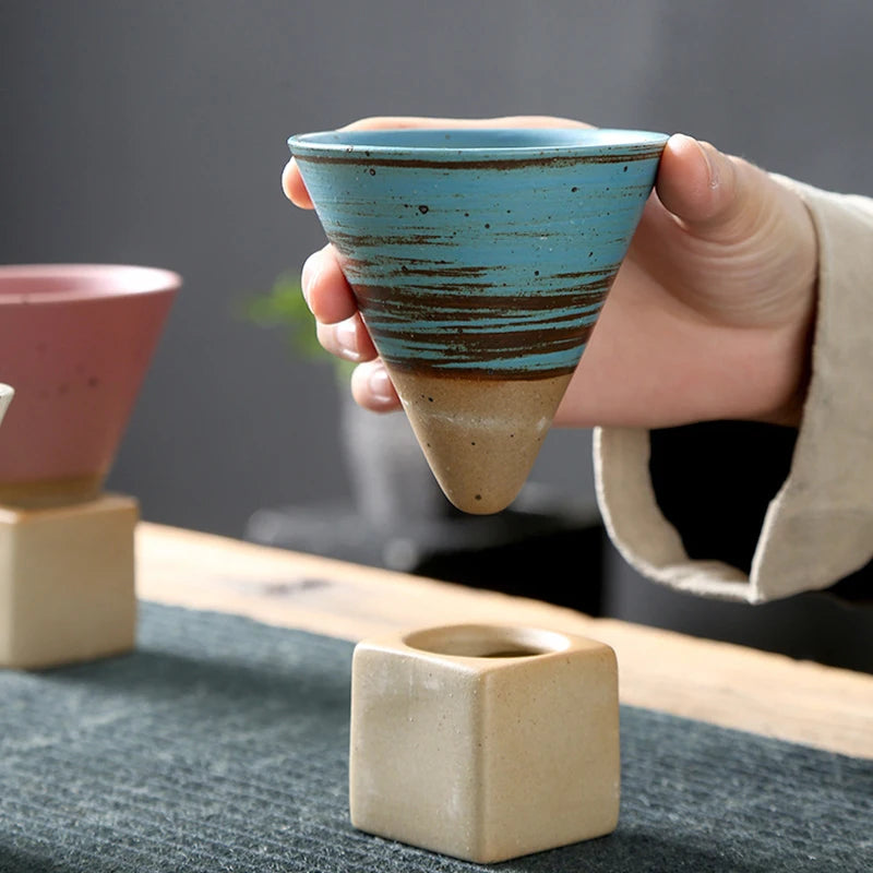 Kaffeetasse aus Keramik im japanischen Stil