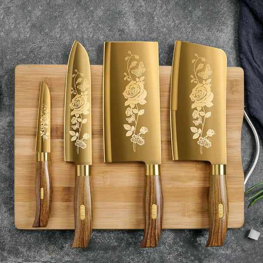 Golden knives and cleavers